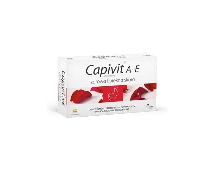 Capivit A+E Healthy and Beautiful Skin Dietary Supplement 30 Capsules