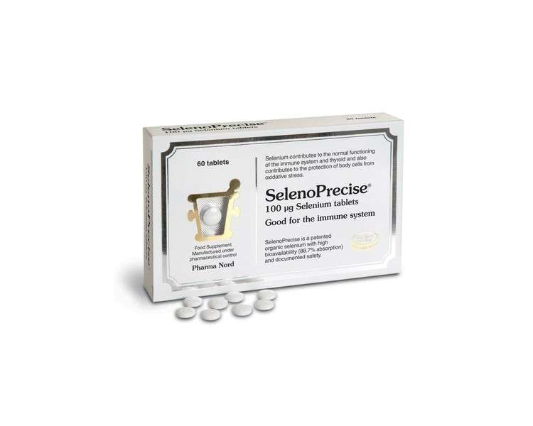 Pharma Nord SelenoPrecise 100mcg 60 Tablets