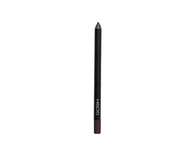 GOSH Velvet Touch Waterproof Eye Liner Truly Brown