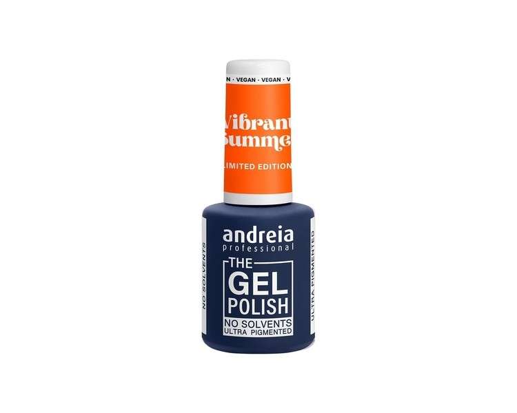 Andreia Professional The Gel Polish Solvent Free Gel Limited Collection Colors VS3 Neon Orange