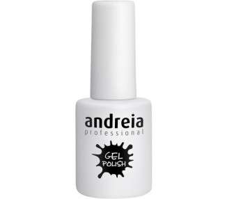 Andreia Semi-Permanent Nail Gel Polish for UV/LED Lamp Intense Shine and 4 weeks Lasting French Manicure Nail Gel Varnish Colour 218 White Shades of Clear 10.5ml