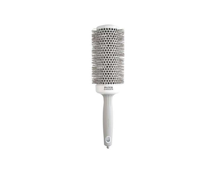 Olivia Garden Expert Blowout Speed White and Grey Hairbrush 55mm