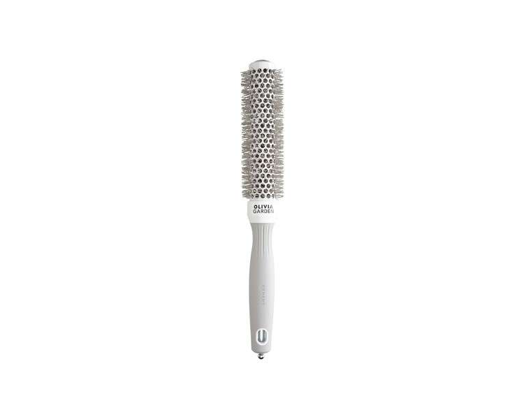 Olivia Garden Expert Blowout Speed White and Grey Hairbrush 25mm