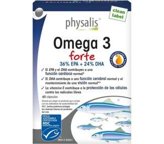 Physalis Omega 3 Forte EPA + DHA 60 Pearls