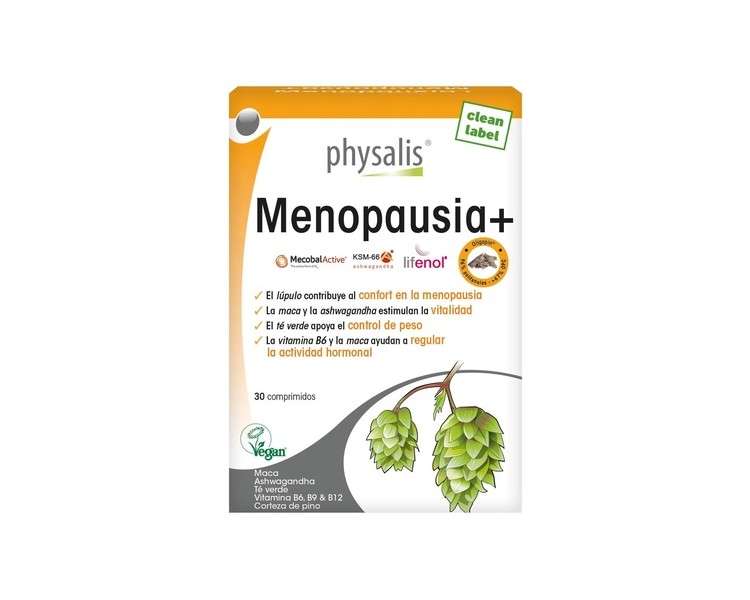 Physalis Menopause+ 30 Tablets