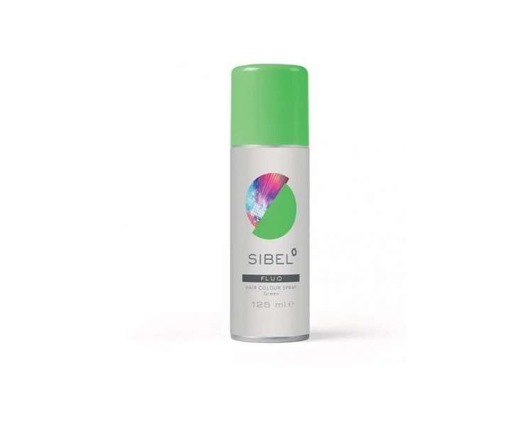 Sibel Fluorescent Hair Color Spray Green 125g