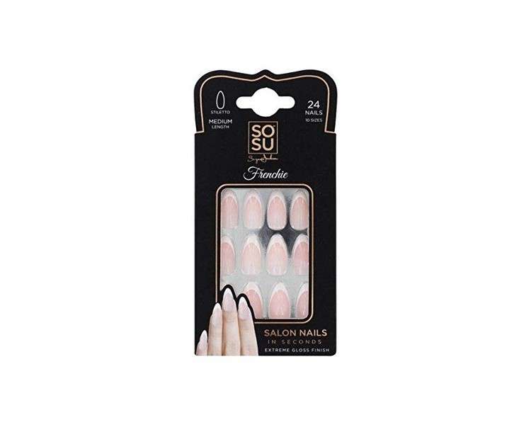 Sosu Frenchie Salon False Nails Long