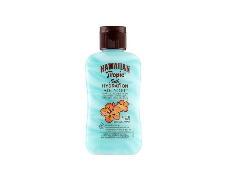 Hawaiian Tropic Silk Hydration Air Soft After Sun Lotion Coconut Papaya Mini 60ml