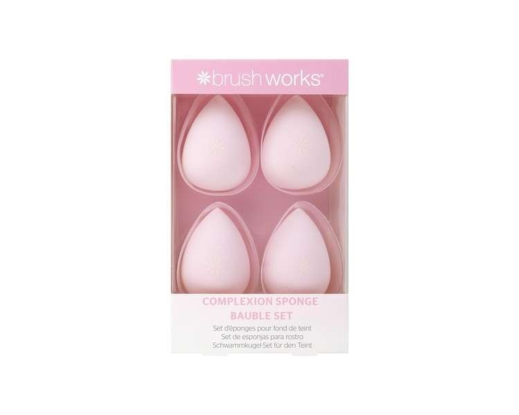 Brushworks Complexion Sponge Set - Pack of 4