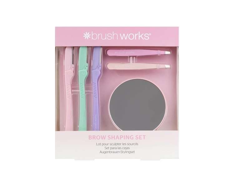 Brushworks Brow Shaping Set