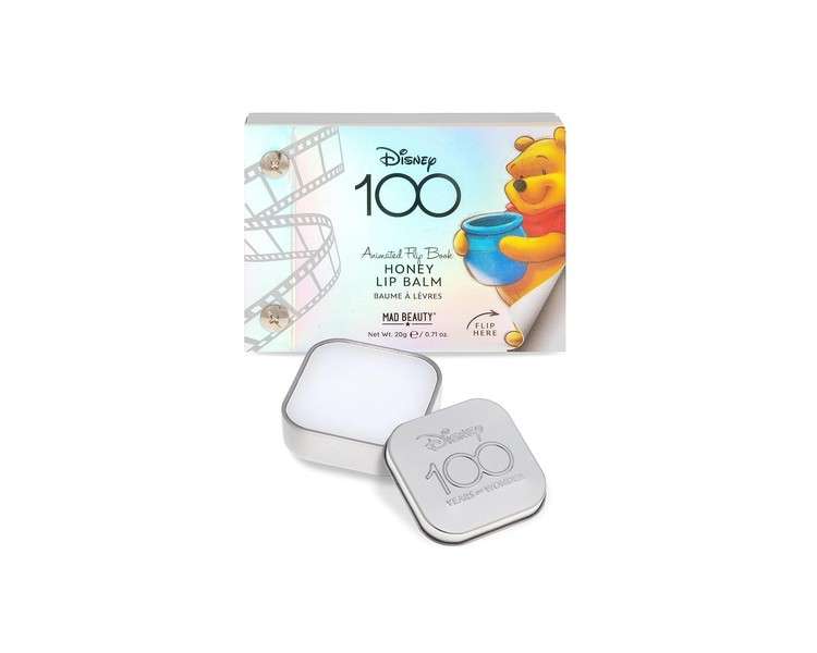 MAD BEAUTY Disney 100 Years of Wonder Winnie the Pooh Lip Balm Limited Edition Scented with Honey