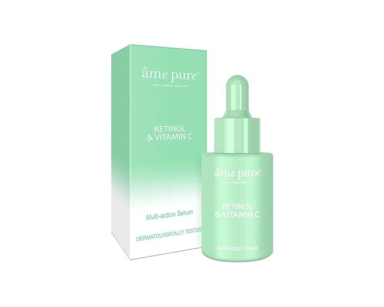 Âme Pure Retinol + Vitamin C Serum Youthful Radiant Complexion Natural Glow