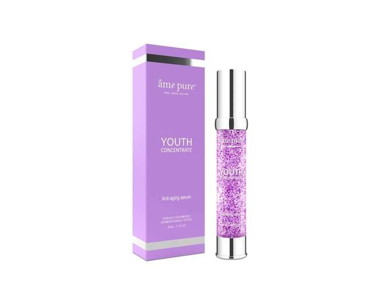 Âme Pure Youth Concentrate Serum Advanced Anti-Aging Formula for Smoother, Firmer, and Radiant Skin