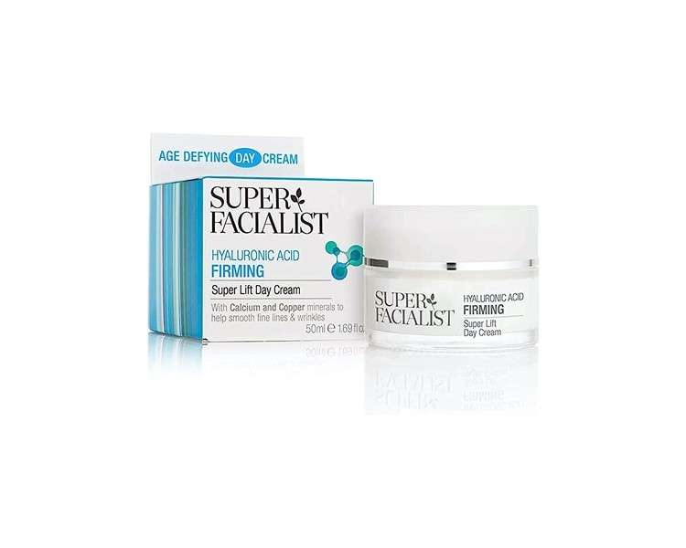 Super Facialist Hyaluronic Acid Firming Super Lift Day Cream with Calcium and Copper 50ml