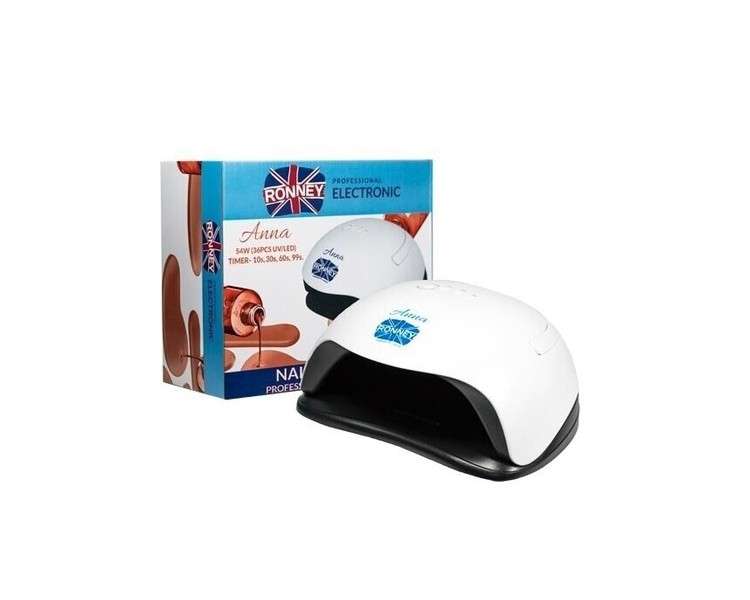 RONNEY ANNA Professional Nail Lamp UV+ LED 54W