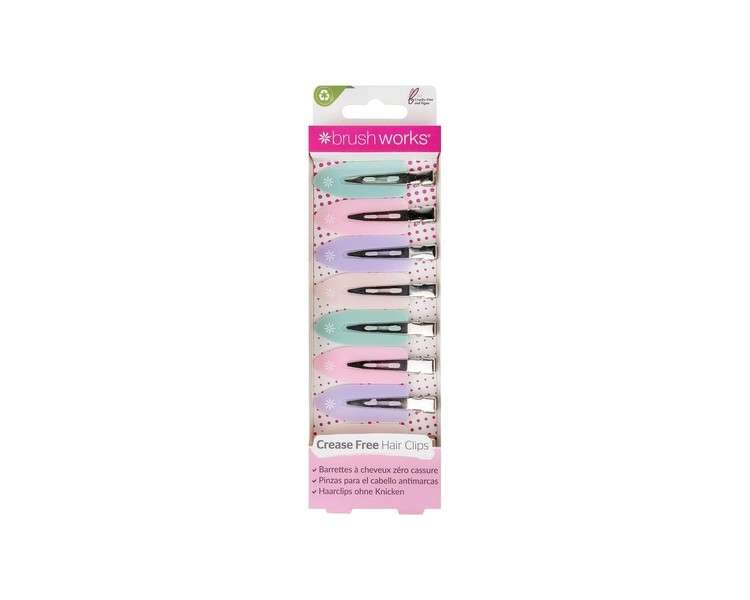 Brushworks No Crease Clips Pastel