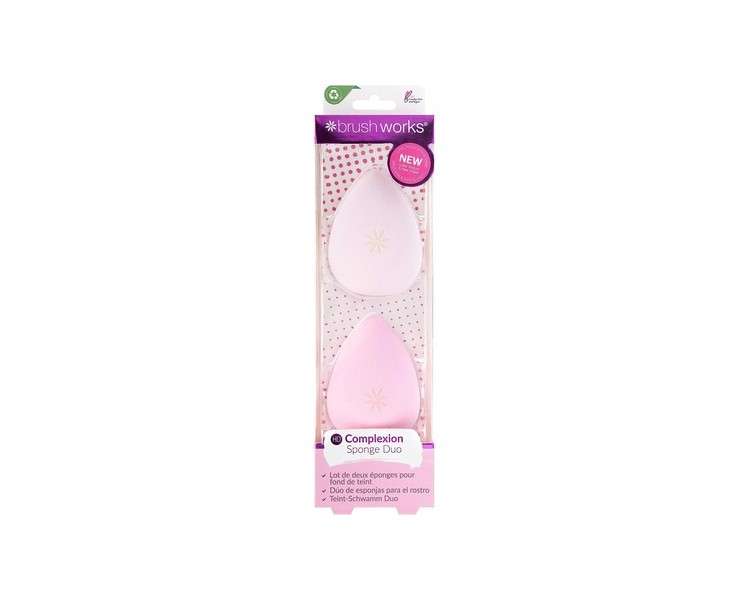 Brushworks HD Complexion Sponge Duo