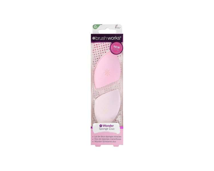 Brushworks HD Wonder Complexion Sponge - Pack of 2