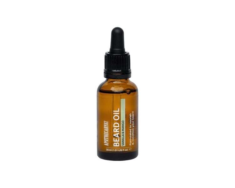 Apothecary 87 Beard Oil Vanilla & Mango Fragrance 30ml