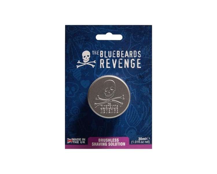 The Bluebeards Revenge Brushless Shaving Solution Quick and Easy Alternative to Shaving Creams and Gel 30ml