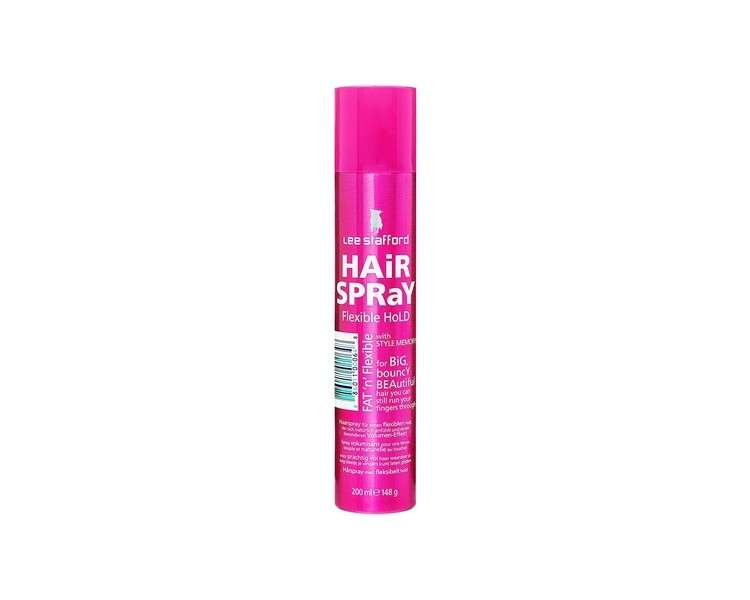 Lee Stafford Fat 'N' Flexible Fat Flexible Hold Hair Spray 200ml