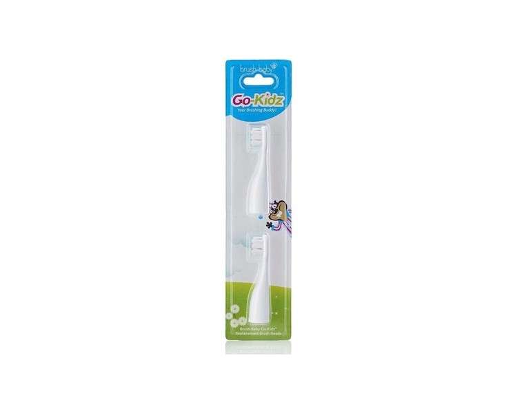 Brush-Baby Go-Kidz Toothbrush Replacement Heads for 3+ Years