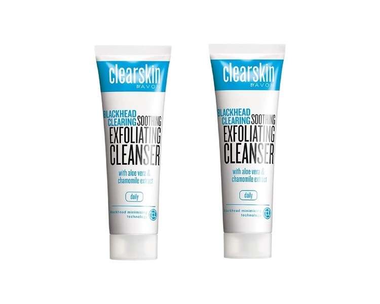 Clearskin Blackhead Soothing Exfoliating Cleanser with Aloe and Chamomile Extract 125ml