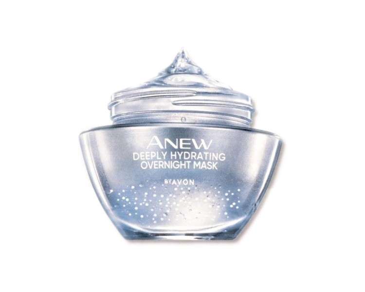 Avon Anew Deeply Hydrating Overnight Mask Moisturizing Mask with Hyaluronic 50ml