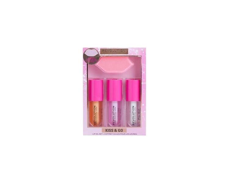 Makeup Revolution Kiss & Go Gift Set