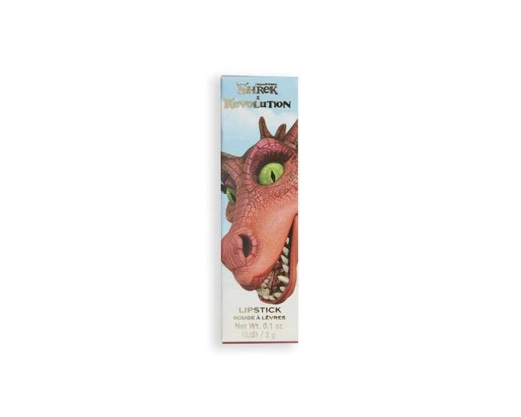 Shrek x I Heart Revolution Lipstick Dragon - NIB