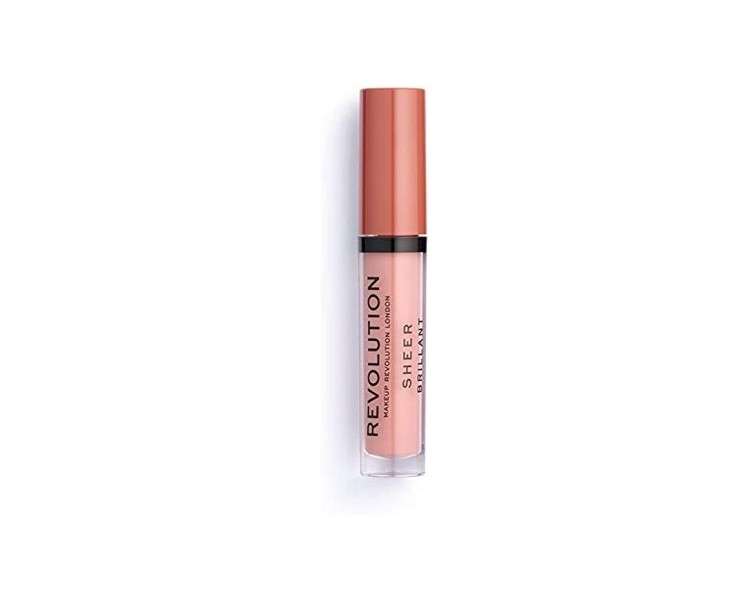 Makeup Revolution Sheer Lip Lipgloss Featured 109 3.5ml