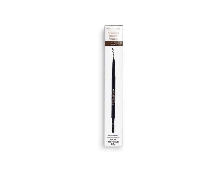 Revolution Pro Microblading Precision Eyebrow Pencil Medium Brown 0.4g