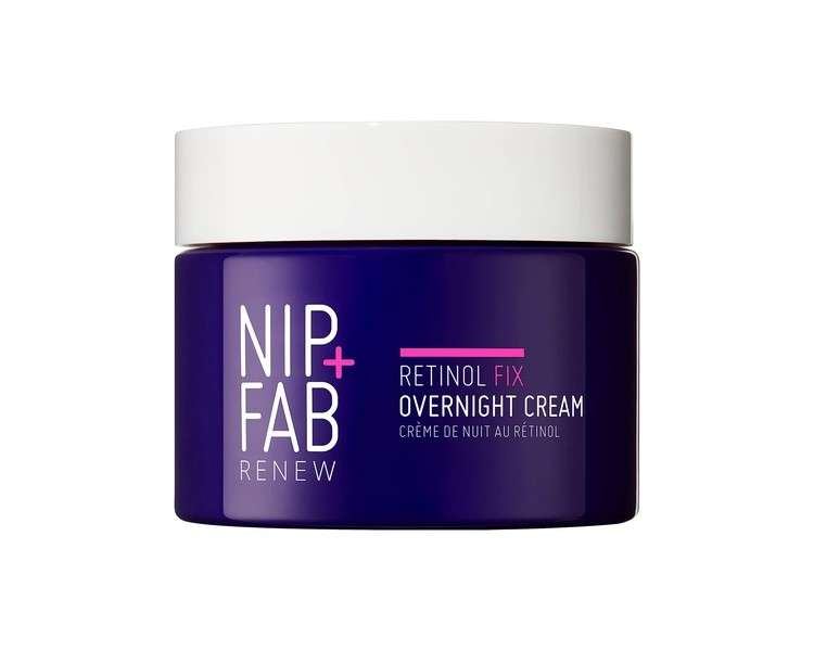 Nip+Fab Retinol Fix 3% Overnight Cream Advanced Youth-Boosting Formula 3% Night Cream