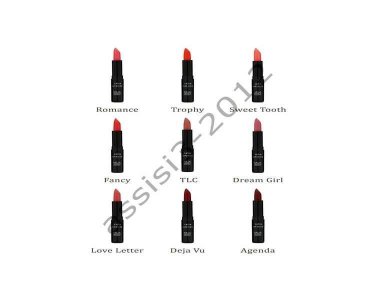 MUA Makeup Satin Lipstick All Vegan Cruelty Free Sealed