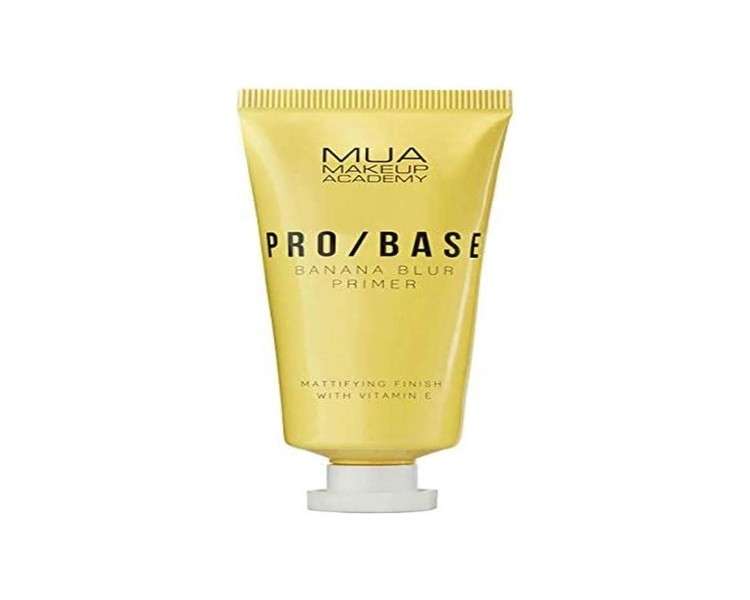 MUA Make Up Academy PRO/BASE Banana Blur Primer Face Matte 30ml