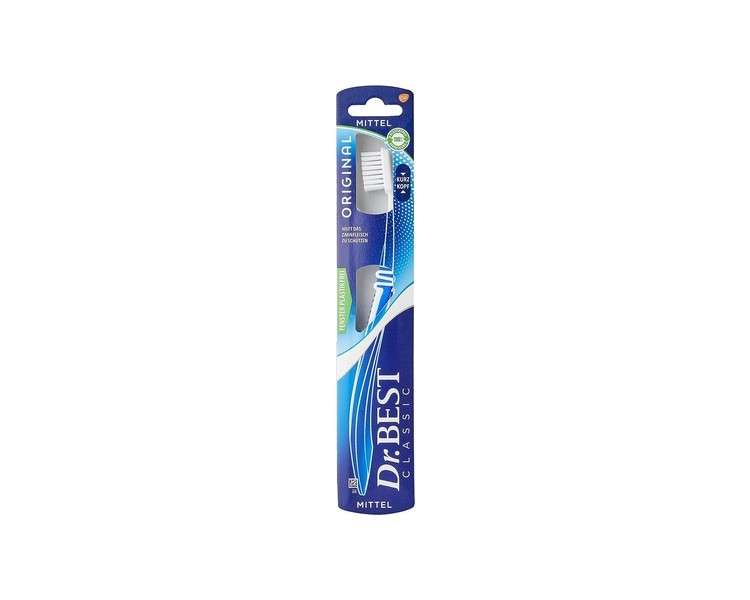 Dr.BEST Original Short Head Toothbrush Medium