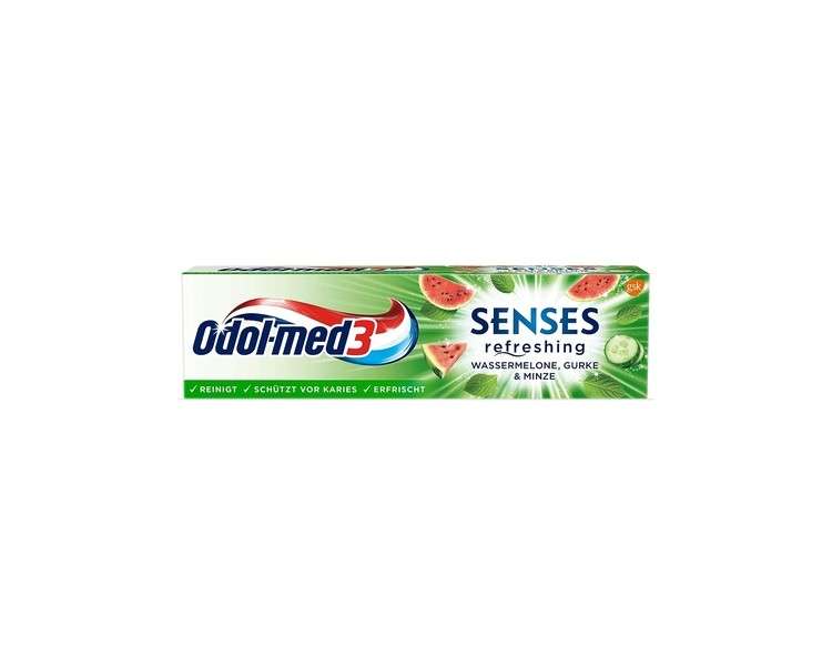 Odol-med 3 SENSES Refreshing Watermelon, Cucumber & Mint Toothpaste 75ml