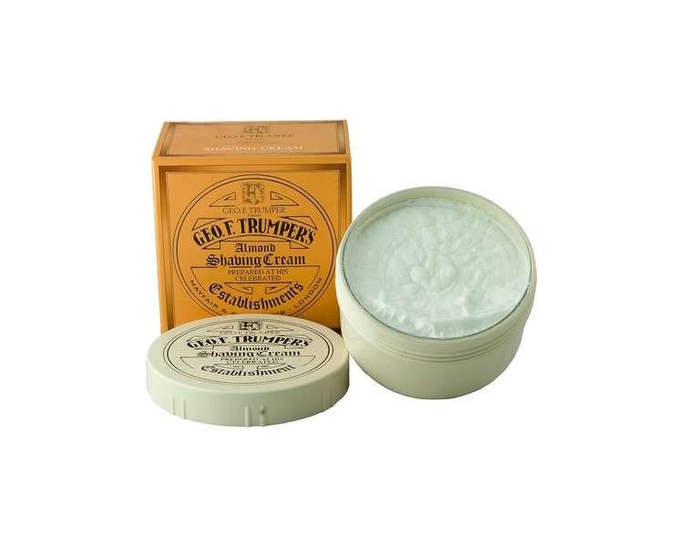 George Trumper Almond Oil Soft Shaving Cream 200g