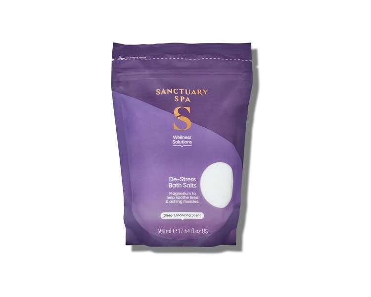 Sanctuary Spa De-Stress Epsom Bath Salts with Magnesium 500g