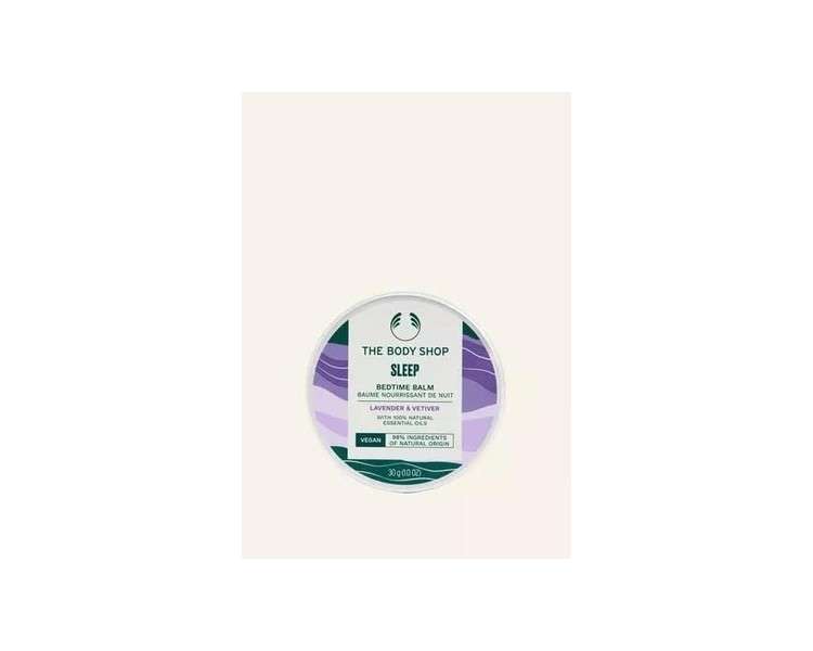 The Body Shop Sleep Bedtime Balm 30g Lavender Vetiver