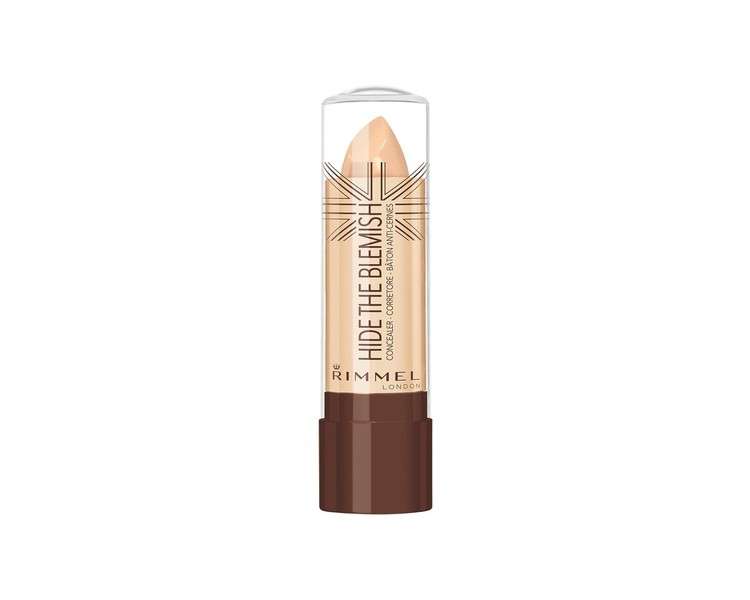 Rimmel London Hide The Blemish Stick Concealer Instant Retouch and Imperfection Camouflage 4.5g 105 Golden Beige