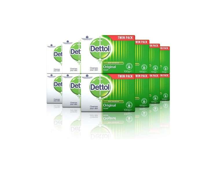 Dettol Original Antibacterial Soap Bar 100g