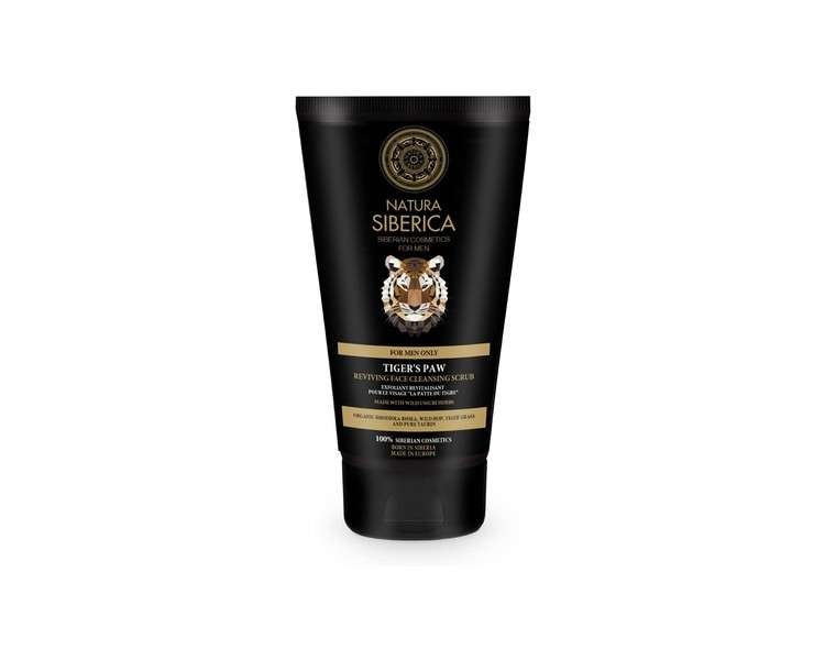 Natura Siberica Tiger's Paw Reviving Face Cleansing Scrub for Men 150ml