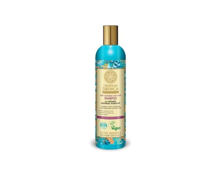 Natura Siberica Professional Oblepikha Deep Cleansing and Care Shampoo for Normal and Oily Hair