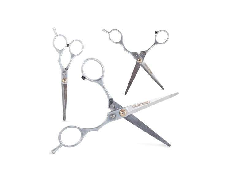 Ergonomic Vario Plus Hair Scissors Professional Styling Shears