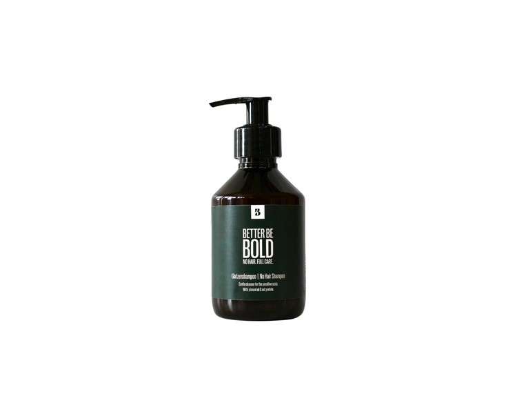 BETTER BE BOLD Healing Bald Head Shampoo with Almond Oil and Hyaluronic Acid 200ml