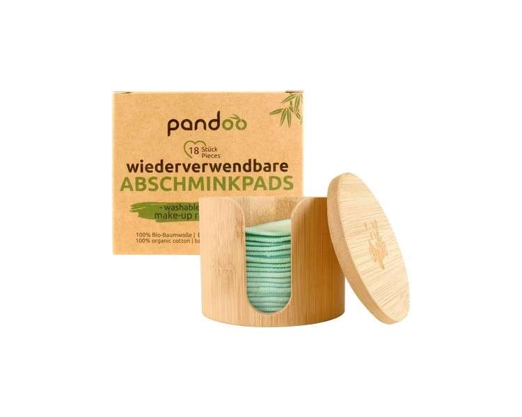 Pandoo Reusable and Washable Remover Pads Made of Organic Cotton