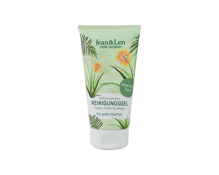 Jean & Len Refreshing Cleansing Gel Aloe Vera & Cucumber 150ml