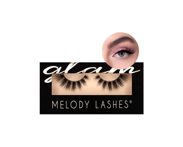 Melody Lashes Glam Collection Purple