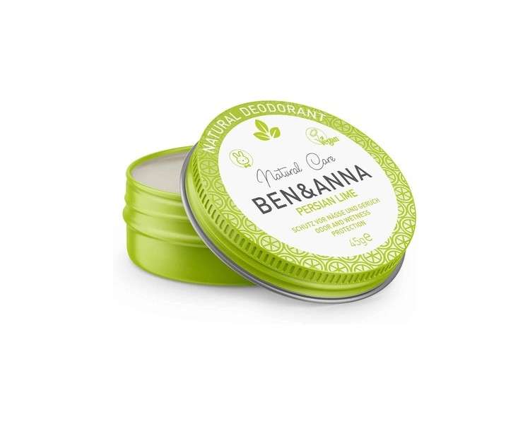 Ben & Anna Natural Deodorant Tin Persian Lime